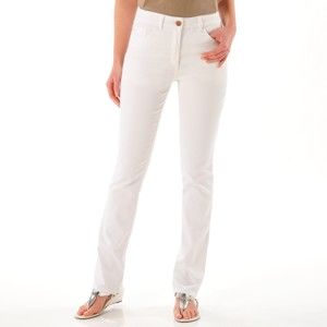 Blancheporte Zeštíhlující kalhoty bílá 42