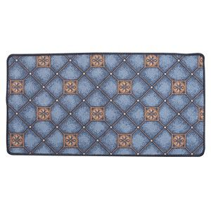 Blancheporte Kuchyňský koberec s potiskem, Dlaždice modrá 40x60cm