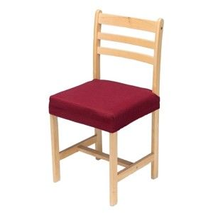 Blancheporte Pružný jednobarevný potah na židli, sedák nebo sedák + opěrka bordó sedák