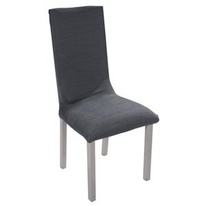 Blancheporte Pružný jednobarevný potah na židli, sedák nebo sedák + opěrka šedá sedák