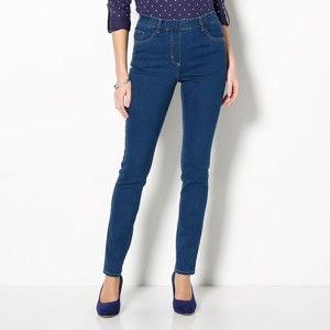 Blancheporte Ultra strečové úzké džíny modrá 50