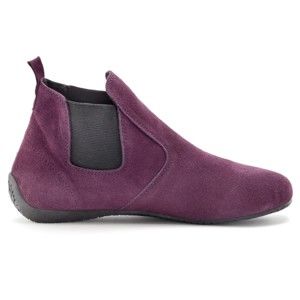 Blancheporte Kotníkové boty s pruženkou purpurová 37