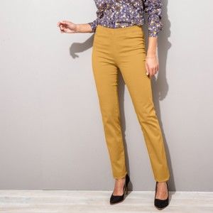 Blancheporte Tvarující kalhoty, efekt plochého bříška šafránová 50