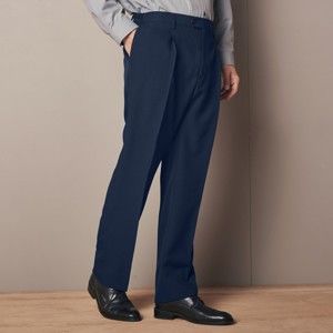 Blancheporte Kalhoty s nastavitelným pasem, polyester nám.modrá 44