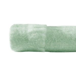 Blancheporte Mohérová vlněná deka Angora zelená 130x180cm