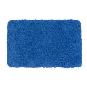 Blancheporte Jednobarevná koupelnová předložka, mikrovlákno tmavě modrá 50x80cm