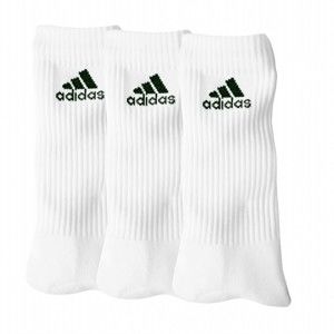 Blancheporte Bílé ponožky "crew" zn. Adidas, sada 3 párů bílá 37/39