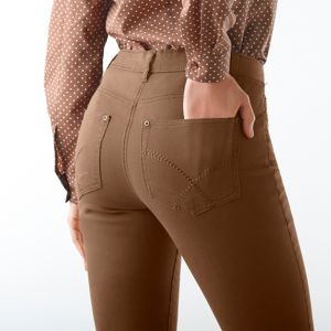 Blancheporte Tvarující kalhoty s efektem plochého bříška oříšková 36