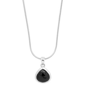Blancheporte Stříbrný náhrdelník s onyxem onyx