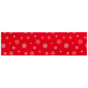 Blancheporte Napron vánoční červená/bílá 33x130cm
