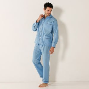 Blancheporte Klasické pyžamo s potiskem modrá 127/136 (3XL)