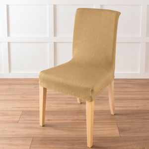 Blancheporte Pružný povlak na židli s optickým vzorem šafránová samostatně