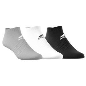 Blancheporte Kotníčkové ponožky, sada 3 párů šedá+bílá+černá 34/36