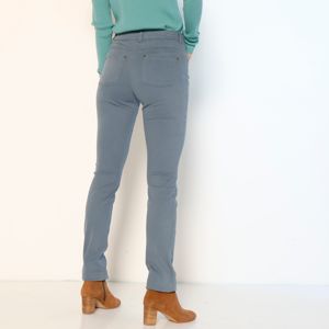 Blancheporte Strečové rovné kalhoty modrošedá 44