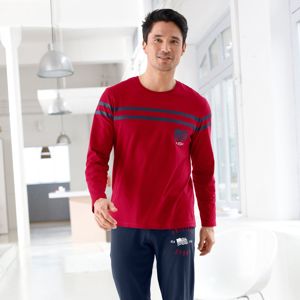 Blancheporte Pyžamové tričko s krátkými rukávy, bavlna červená 77/86 (S)