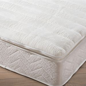 Blancheporte Latexový potah na matraci, kvalita prestige bílá 90x190cm