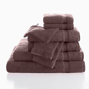 Blancheporte Jednobarevné froté 540g/m2 confort luxe čokoládová 2x ručníky 50x100cm