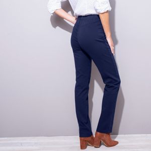 Blancheporte Tvarující kalhoty s efektem plochého bříška třešňová 40