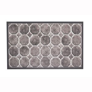 Blancheporte Vinylový koberec s imitací cihel hnědošedá 59x98cm