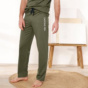 Blancheporte Pyžamové kalhoty, khaki khaki 56/58