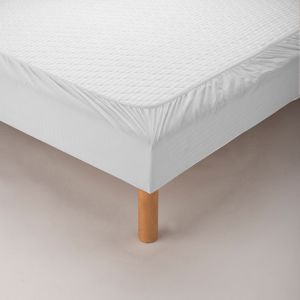 Blancheporte Ochranný pás na matraci, mikrovlákno perlová šedá 90x190cm