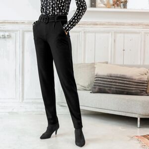 Blancheporte Kalhoty z úpletu Milano černá 40