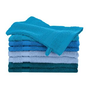 Blancheporte Sada 8 toaletních žínek, modrá barva modrá
