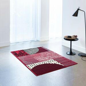 Blancheporte Dekorativní koberec s geometrickým vzorem červená 120x170cm