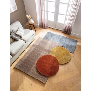Blancheporte Jemný pohodlný koberec písková 50x90cm