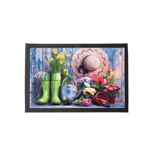 Blancheporte Rohožka s potiskem zahradního motivu vícebarevná 40x60cm