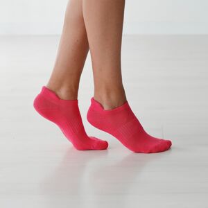 Blancheporte Sada 4 párů nízkých sportovních ponožek šedá/růžová 39/42