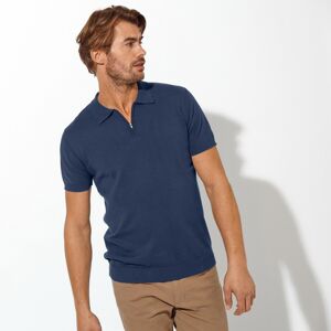 Blancheporte Polo tričko s krátkými rukávy nám.modrá 137/146 (4XL)