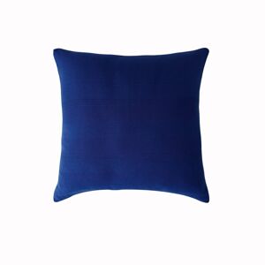 Blancheporte Sada 2 ručně tkaných jednobarevných povlaků na polštářky modrá povlak na polštář 40x40cm, 2ks