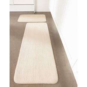 Blancheporte Kuchyňský koberec s z mikrovlákna, jednobarevný hnědošedá 50x75cm
