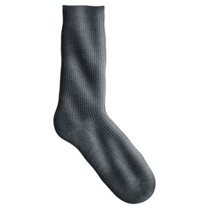 Blancheporte Sada 2 párů extra hřejivých ponožek šedá 42/44