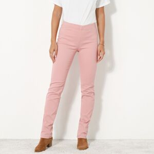 Blancheporte Tvarující kalhoty s pružným pasem a efektem plochého břicha růžové dřevo 44